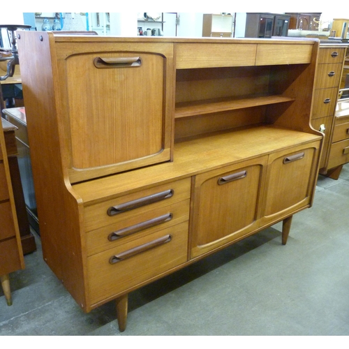 78 - A Stonehill Stateroom teak highboard