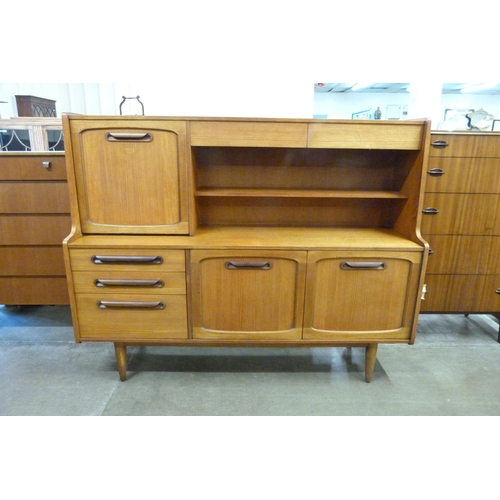 78 - A Stonehill Stateroom teak highboard