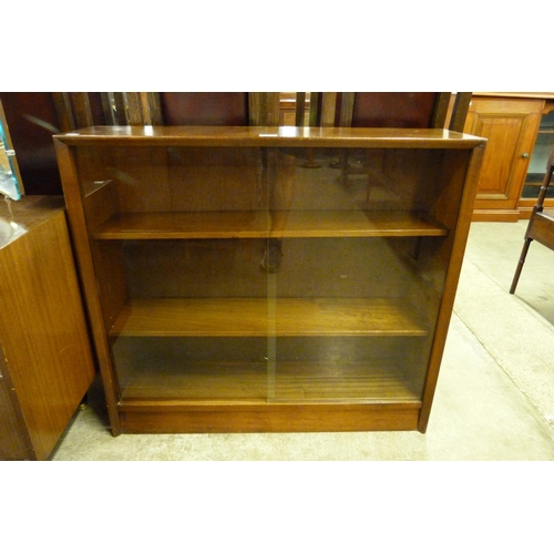 83 - A Herbert Gibbs tola wood bookcase