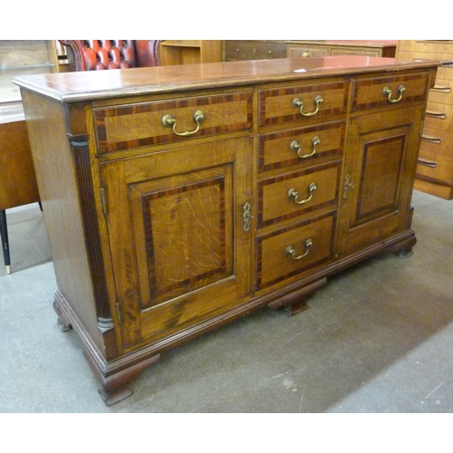 99 - A George II style oak dresser