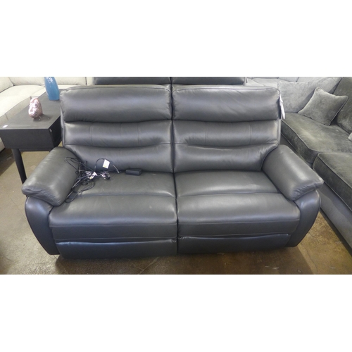 1500 - Fletcher 2.5 seater leather power recliner sofa, original RRP £1124.99 + VAT (4176-29) *This lot is ... 