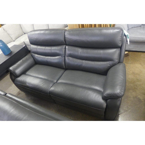 1501 - Fletcher 2.5 seater leather power recliner sofa, original RRP £1124.99 + VAT (4176-31) *This lot is ... 