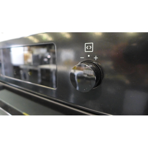 3023 - Zanussi Single Pyrolytic Oven H589xW594xD568   -  Model No  ZOPNX6K2  , Original RRP £349.17  inc. v... 