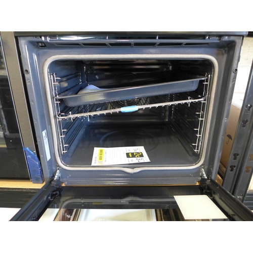 3023 - Zanussi Single Pyrolytic Oven H589xW594xD568   -  Model No  ZOPNX6K2  , Original RRP £349.17  inc. v... 