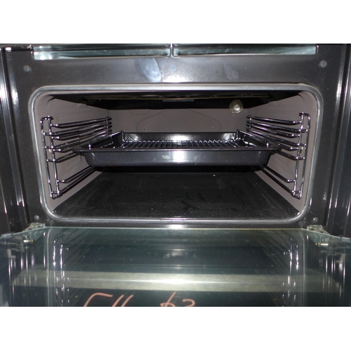 3037 - Zanussi Built In Airfry Double Oven H888xW594xD568  Original RRP £440.84  inc. vat  (401 - 11)   * T... 