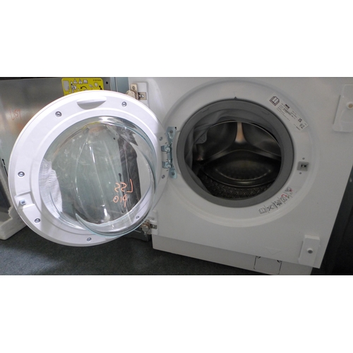 3038 - Zanussi Integrated Washer Dryer (8kg)  H819xW596xD540  Original RRP £607.5  inc. vat  (401 - 55)   *... 