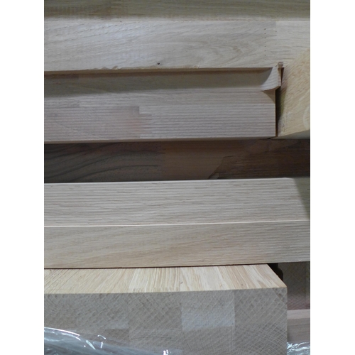 3062 - Quantity of solid oak cuts, Original RRP £2480  inc. vat  (401 - 143)   * This lot is subject to vat