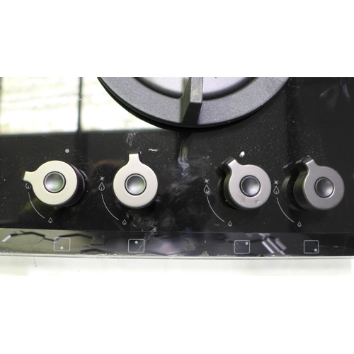 3072 - Bertazzoni H60xW893xD525 Gas on Glass 5 Burner Hob  -  Model No  P906LPROGNE  , Original RRP £707.5 ... 