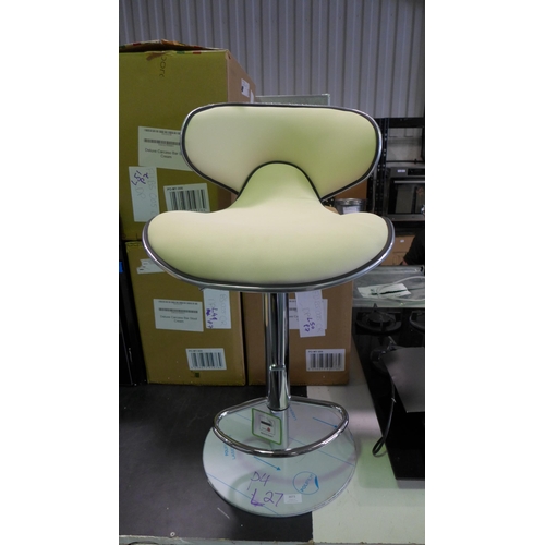 3073 - 4 Carcaso Kitchen Barstools - Cream  - Model no  FU.BS.005.CR, Original RRP £82.50 inc vat each  (40... 