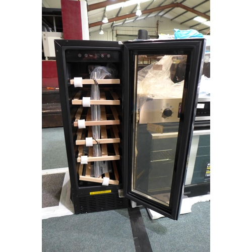 3101 - Viceroy Under Counter Wine Cooler H870xW295xD570  - Model no  WRWC30BK , Original RRP £332.50 inc va... 