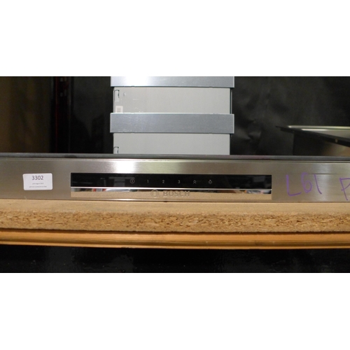 3302 - Bosch Island Cooker Hood H1044xW898xD600  - Model no  DIG97IM50B, Original RRP £849.17 inc vat, 2x M... 