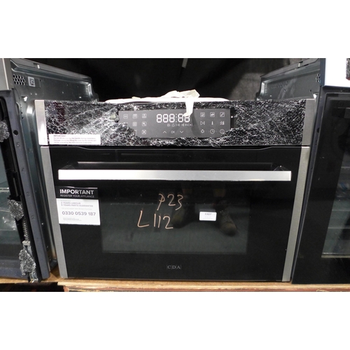 3307 - CDA Compact Combi Microwave - Broken Control Unit -  (401 - 112)   * This lot is subject to vat