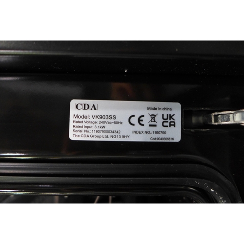 3307 - CDA Compact Combi Microwave - Broken Control Unit -  (401 - 112)   * This lot is subject to vat