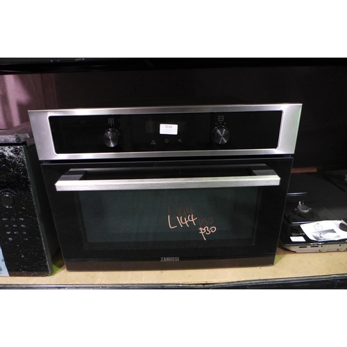 3318 - Zanussi Combi Microwave H455xW595xD567   -  Model No  ZVENM7X1  , Original RRP £524.17  inc. vat  (4... 