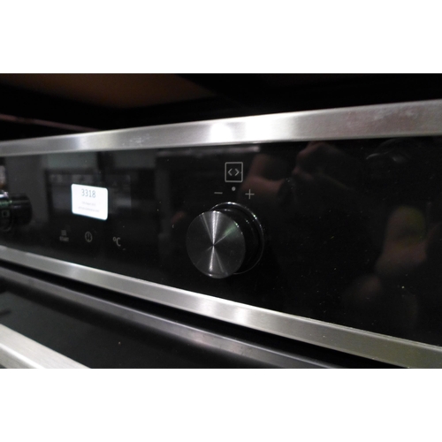 3318 - Zanussi Combi Microwave H455xW595xD567   -  Model No  ZVENM7X1  , Original RRP £524.17  inc. vat  (4... 