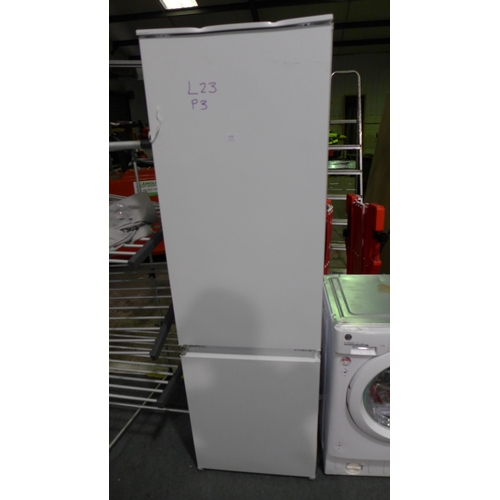 3326 - Zanussi H70/30 Fridge Freezer - Low Frost 1772xW548xD549  - Model no  ZNLN18FS1 , Original RRP £440.... 