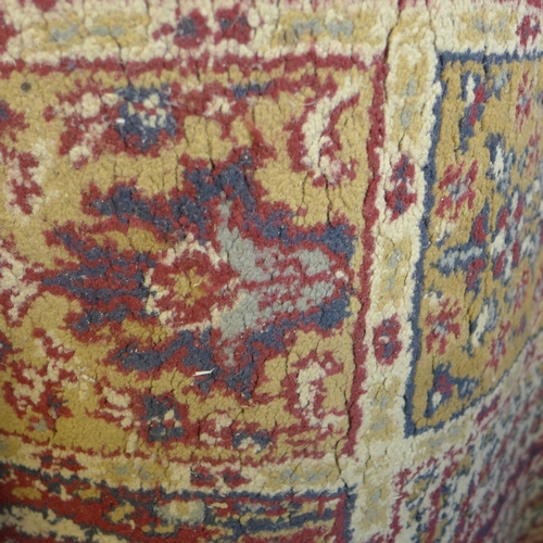 1662 - A set of six matching rugs, all used