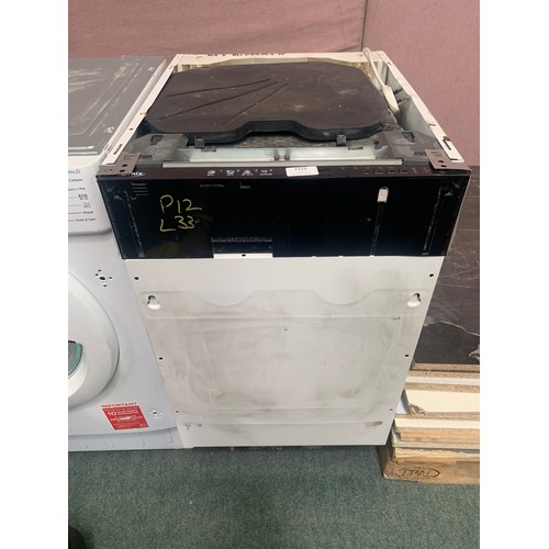 3324 - Matrix Fully Integrated Slimline Dishwasher - Damaged -  H820xW448xD550  - Model no  MDI4011 , Origi... 