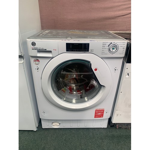 3325 - Hoover H-Wash 300 Lite Integrated Washing Machine (9kg) (404-25)   * This lot is subject to vat