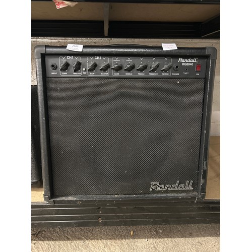 2186 - A Randall amp (RG8040)