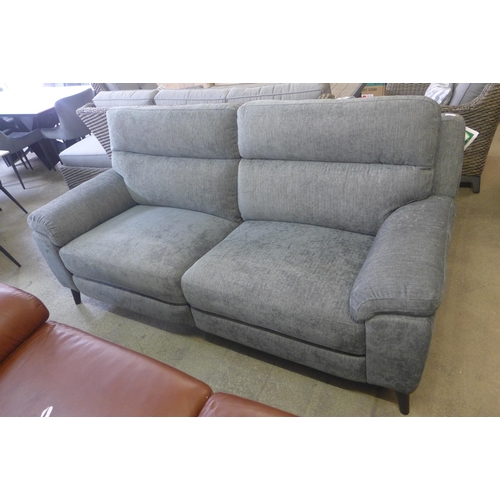 1452 - Grace charcoal fabric large 2 seater recliner, original RRP £874.99 + VAT (4176-23) *This lot is sub... 