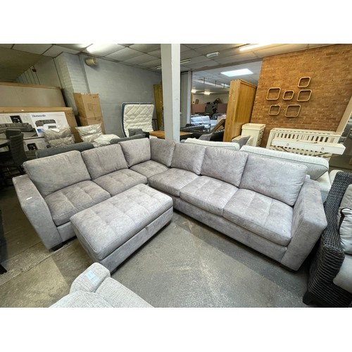 1477 - A Thomasville Kylie Corner sofa with storage ottoman, Original  RRP £958.33  (4177-6)   * This lot i... 