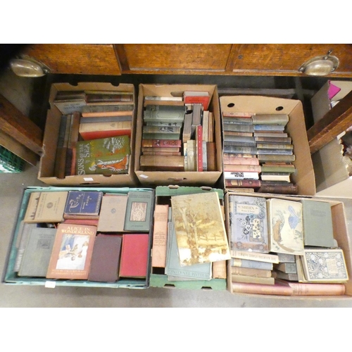 1139 - A large collection of late 19th/early 20th Century books, mainly for children, including many Charle... 