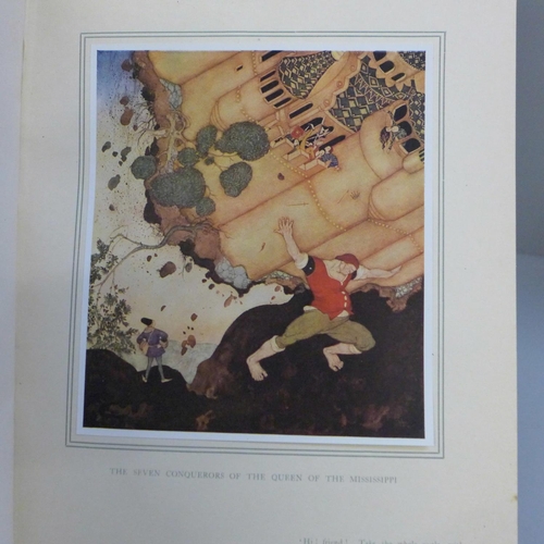 654 - Two volumes, Edmund Dulac's Fairy Book, Fairy Tales of the Allied Nations, with sixteen tipped-in il... 