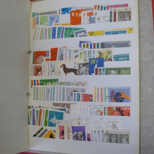 730 - Stamps; box of stamps, covers, etc., loose and in albums