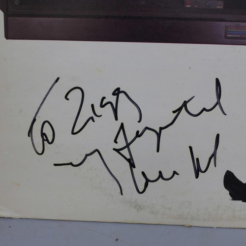 747 - A Lou Reed signed LP record