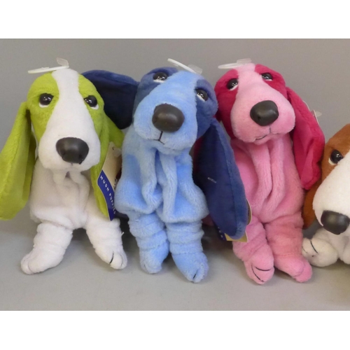 750 - A quantity of Hush Puppies soft toys with tags