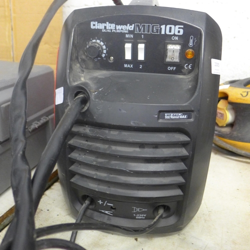 2005 - A Clarke Weld Mig106 turbo 240v welder