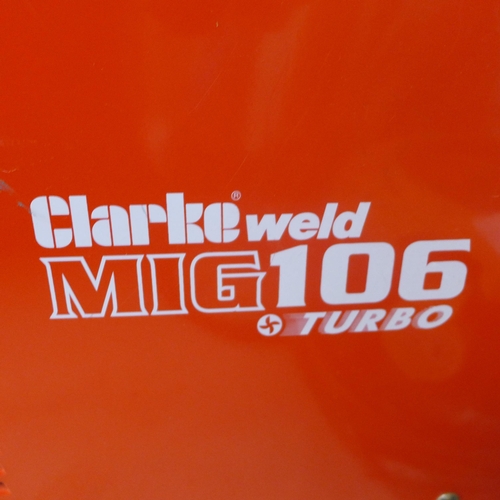 2005 - A Clarke Weld Mig106 turbo 240v welder