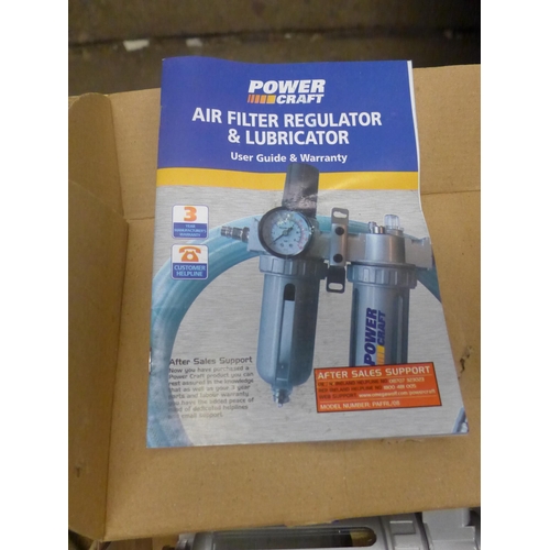 2016 - A Powercraft air filter regulator and lubricator