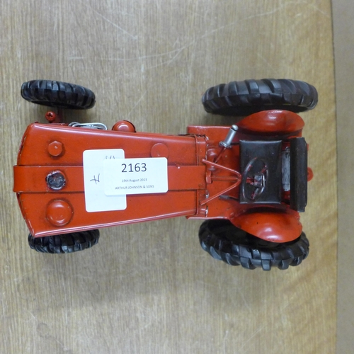 2163 - A tin plate tractor