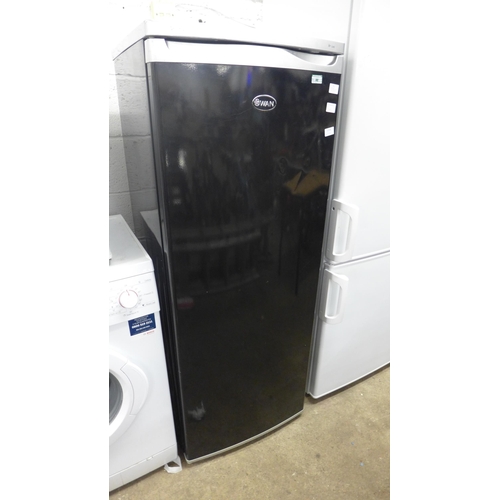 2214 - A black Swan tall fridge (model no. SR5160B)