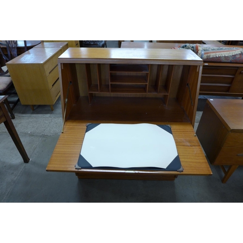 93 - A Remploy teak bureau