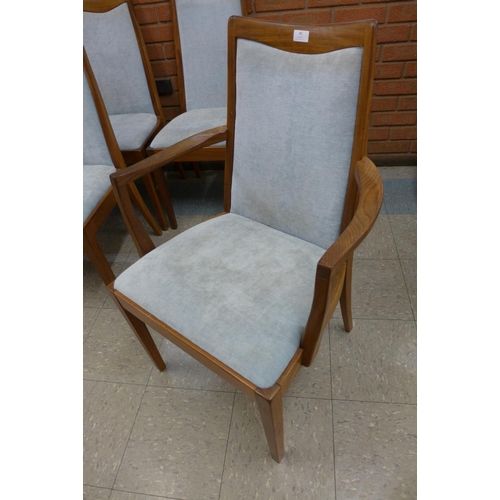 99 - A set of six G-Plan Fresco teak dining chairs