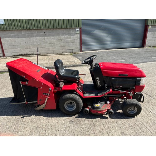 2472 - A Westwood S1600 ride on mower with automatic transmission - To be sold at 12 o'clock midday