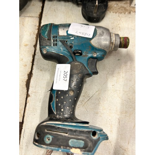 2057 - A Makita impact driver and charger