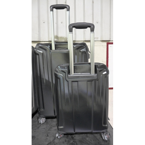 3001 - Samsonite Endure Black 2-Piece Hardside Suitcases, original RRP £134.99 + VAT (300-48) *This lot is ... 