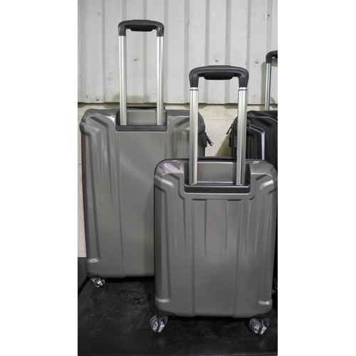 3002 - Samsonite Endure Silver 2-Piece Hardside  Suitcases, original RRP £134.99 + VAT (300-20) *This lot i... 