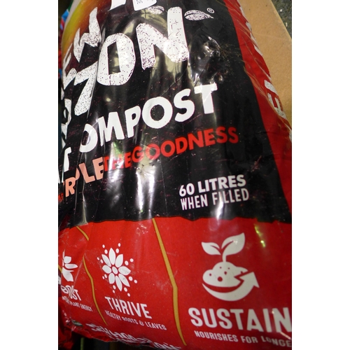 3024 - New Horizon Compost (Peat Free) Approx 60L  ( 301 - 1 )   * This lot is subject to vat