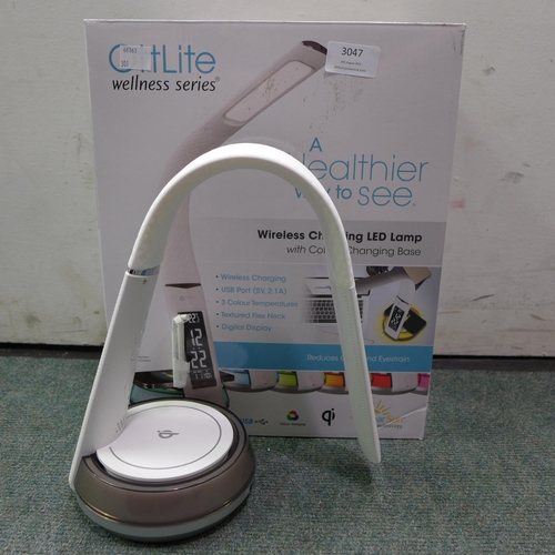 3047 - Ottlite Colour Changing  LED Desk Lamp   ( 301 - 87 )   * This lot is subject to vat