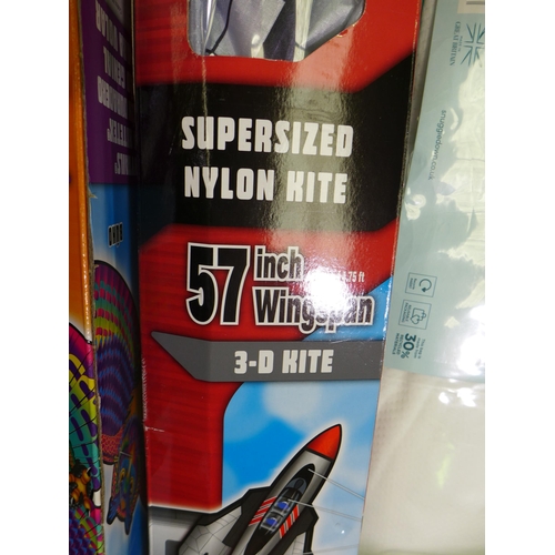 3063 - Two X Kites Super-Sized Kites  (Mixed Style)  ( 301 - 4 )   * This lot is subject to vat