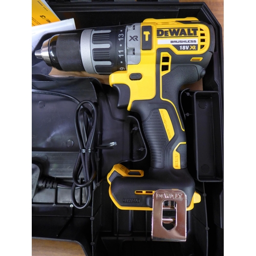 3107 - DeWalt 18V Hammer Drill in Case (with Charger/No Battery). Original RRP £99.99 + VAT (300-24) *This ... 