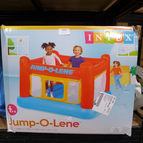 3122 - Playhouse Jump-O-Lene & Easy Set 10ft Pool  (300-14,17) *This lot is subject to VAT