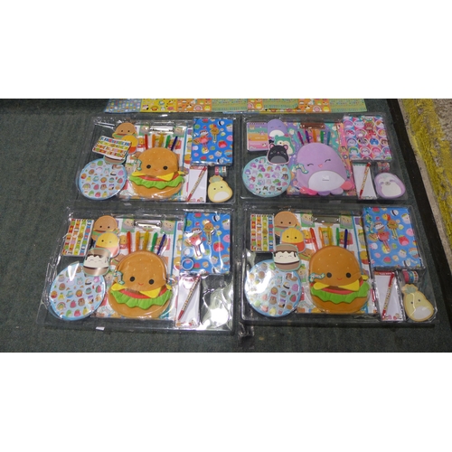 3164 - Four Squishmallow Stationery Super Sets (300-62,63,64,65) *This lot is subject to VAT