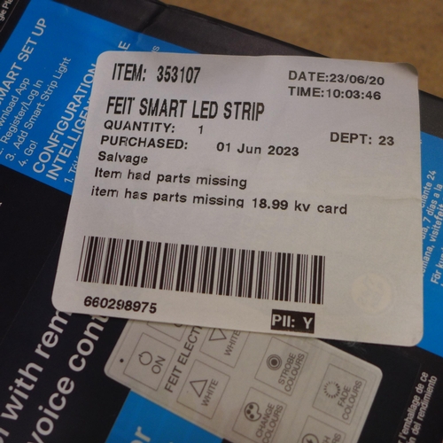 3204 - Feit Smart Led Strip Light with remote (300-47) *This lot is subject to VAT