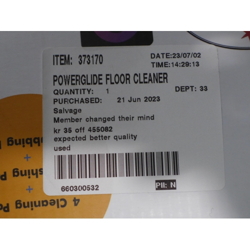 3235 - Powerglide Floor Cleaner with Battery, original RRP £169.99 + VAT (300-155) *This lot is subject to ... 